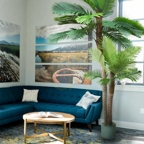 Prüfen Künstliche dekorative Arenga-Palme 250cm