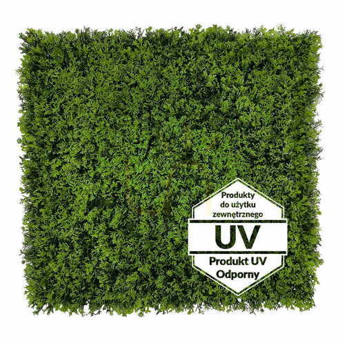 Prüfen Künstliche grüne Matte Wacholder UV 50x50 cm GD 279
