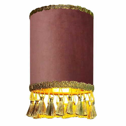 Prüfen Pendelleuchte Las Plumas Flamenco N°2 aus Samt, Puderrosa, E27, Ø20–50 cm