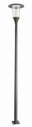 Prüfen Gartenlaterne SU-MA Metis MTS-ME27 dunkel Asche 318 cm E27