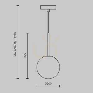 BASIC FORM Hängeleuchte MOD321PL-01B1 Maytoni small 6