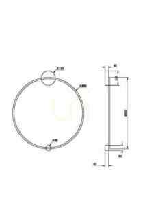 HALO Wandleuchte MOD005WL-L46BSK1 Maytoni small 6