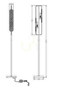 MARMO Stehleuchte MOD099FL-02G Maytoni small 7