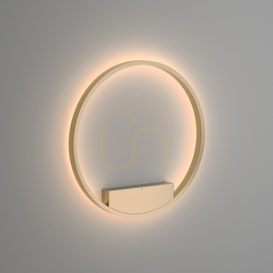 Maytoni Rim MOD058WL-L35BS3K LED-Wandleuchte Ring 60 cm Messing 37W 3000K small 0