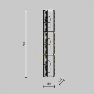 FACET Wandleuchte MOD094WL-03CH Maytoni small 7