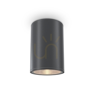 LED-Außendeckenleuchte Maytoni Bar O306CL-L12GF, graphit, IP65 small 1