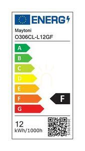 LED-Außendeckenleuchte Maytoni Bar O306CL-L12GF, graphit, IP65 small 8