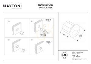 Maytoni BIL O015SL-L3W3K LED-Treppenleuchte IP54 small 8
