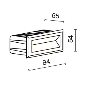 BOSCA Treppenhausleuchte O045SL-L3B3K IP65 Maytoni small 9