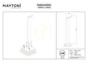 PASO Pollerleuchte O595FL-L12B3K IP54 Maytoni small 7