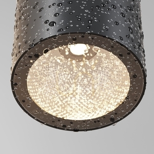 Außen-Deckenleuchte Maytoni ROLL O307CL-01B, schwarzer Zylinder GU10, IP54 small 5
