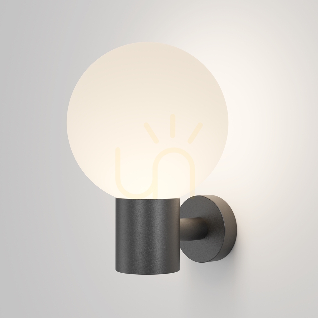 BOLD lampă de perete pentru exterior O598WL-01B IP54 Maytoni
