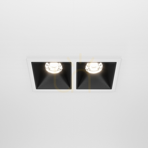 Prüfen ALFA LED-Einbauleuchte DL043-02-10W4K-SQ-WB Maytoni