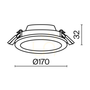STOCKTON Einbauleuchte DL016-6-L12W IP44 Maytoni small 10