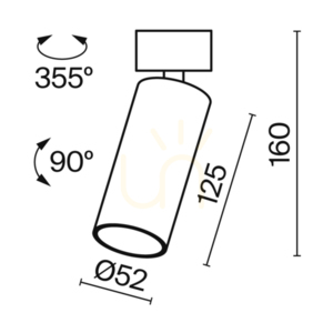 FOCUS LED-Plafond C055CL-L12B4K-W-D-B Maytoni small 10