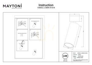 FOCUS LED-Plafond C055CL-L12B4K-W-D-B Maytoni small 7