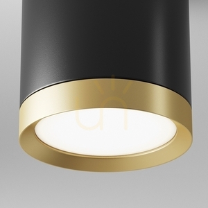 Aufbau-Deckenleuchte Maytoni Hoop C086CM-GX53-MRD-BG, schwarz-gold, GX53 small 2