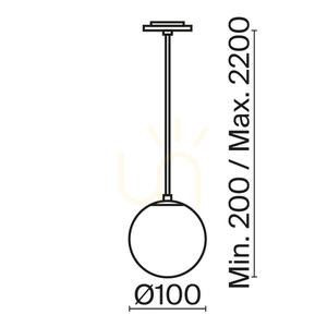 LUNA Hängeleuchte P039PL-5W3K-10INS-B Maytoni small 10