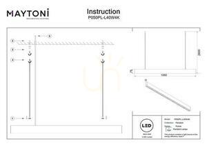 POINTS Hängeleuchte P050PL-L40W4K Maytoni small 9