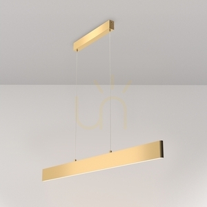 Pendelleuchte Maytoni Step P010PL-L30G3K LED 30 W 3000 K gold 118,5 cm small 2