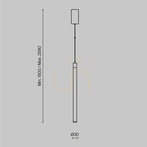 RAY Pendelleuchte P022PL-L20W3K Maytoni small 9