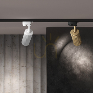 FOCUS DESIGN TR011-1-GU10-W Strahler für Stromschienen Maytoni small 1