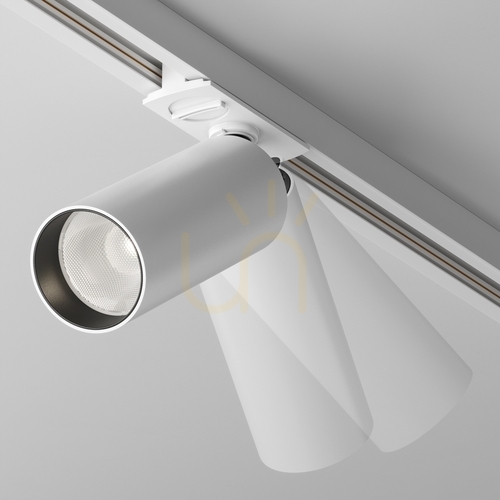 Prüfen Weiße LED-Schienenleuchte Maytoni FOCUS TR021-1-12W4K-W-W 12 W 900 lm 4000 K 50°