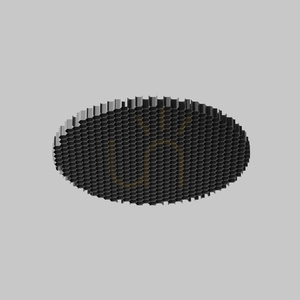 Maytoni Focus LED HoneyComb-D50 Blendschutzfilter 50 mm schwarz small 0