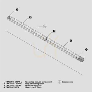 TRINITY TRX005-311B Beleuchtungsschiene Maytoni small 3