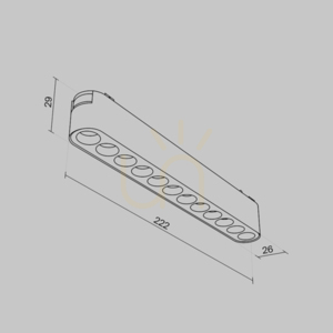 POINTS Schienenleuchte TR082-1-12W3K-M-B Maytoni small 5