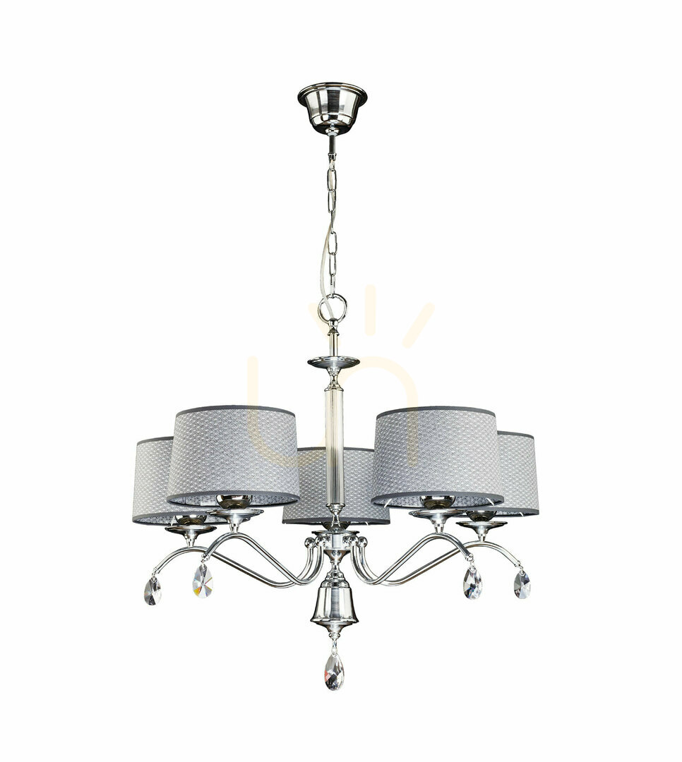 Prüfen EGIDA EG 5 CH 5XE27/60W Kronleuchter EGIDA EG 5 CH 5XE27/60W Kronleuchter