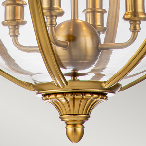 Adams 4 Light Pendelleuchte - Gebürstete Bronze Elstead small 4