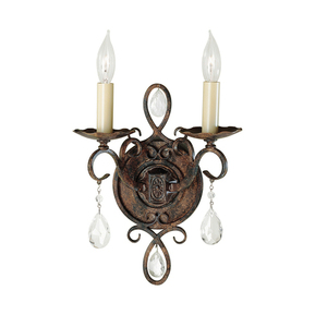 Chateau 2 Licht Wandleuchte Elstead small 0