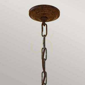 Kronleuchter Chateau - 4 Lichtquellen - Mocha Bronze Elstead small 6