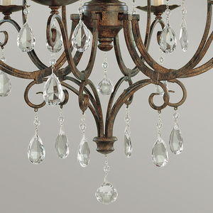 Chateau 6 Licht Kronleuchter Elstead small 2