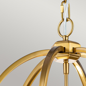 Corinne 3 Licht Medium Pendelleuchte Elstead small 3