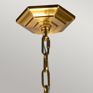 Corinne 3 Licht Medium Pendelleuchte Elstead small 4