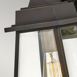 Wandlaterne Hinkley Bainbridge mittel - 1 Lichtquelle - Bronze geölt Elstead small 2