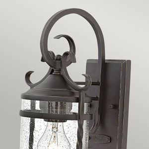 Außenwandlaterne Casa – 1 Lichtquelle – gealtertes Schwarz von Elstead small 2
