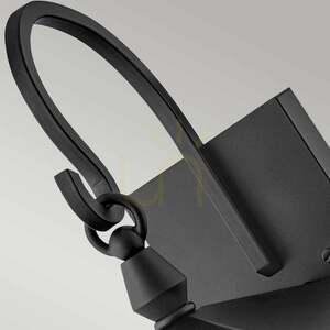 Mittlere Wandlaterne Huntersfield - 2 Lichtquellen - Schwarz Elstead small 4