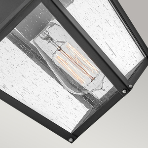 Kleine Wandlaterne Huntersfield - 1 Lichtquelle - Schwarz Elstead small 1