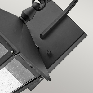 Kleine Wandlaterne Huntersfield - 1 Lichtquelle - Schwarz Elstead small 3