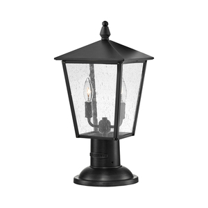 Huntersfield 2 Licht Medium Pedestal Laterne Elstead small 0