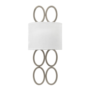 Jules Wandleuchte - 2 Lichtquellen - gebürstetes Nickel Elstead small 0