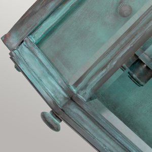 Holborn Außenwandlaterne mittel - 2 Lichtquellen - Verdigris Elstead small 3