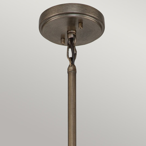 Außen-Kronleuchter Ashland Bay - 5 Lichtquellen - Bronze poliert Elstead small 4