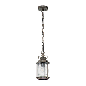 Ashland Bay kleine Kettenlaterne, 1-flammig - Bronze poliert Elstead small 1