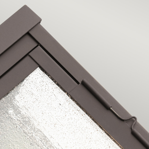 Prüfen Wandlaterne Carlson 2-flammig Rubbed Bronze Elstead