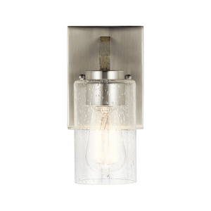 Wandleuchte Deryn - 1 Lichtquelle - gealtertes Antikgrau Elstead small 1
