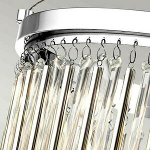 Piper Semi-Flush-Deckenleuchte - 3 Lichtquellen - Chrom poliert Elstead small 2